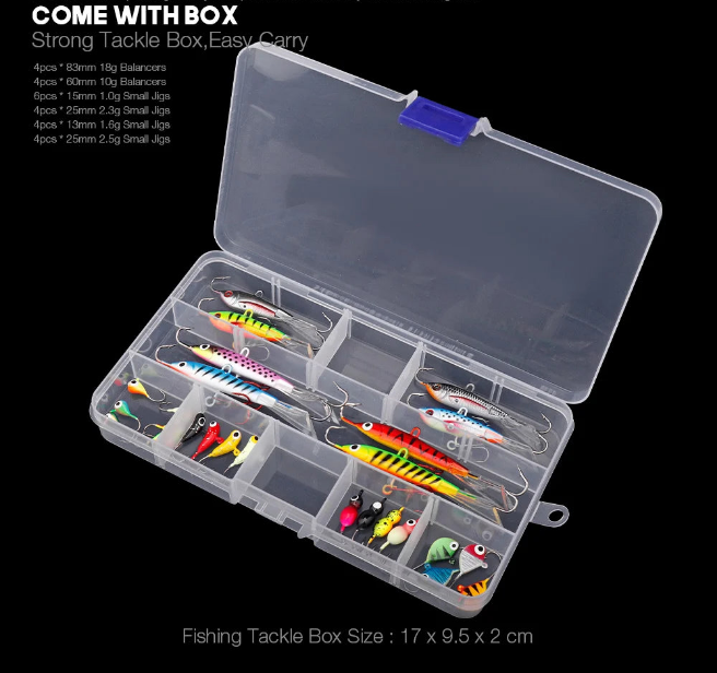 26pcs  lure fish set