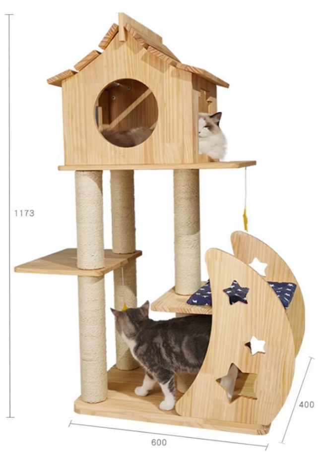 Cat Tree House