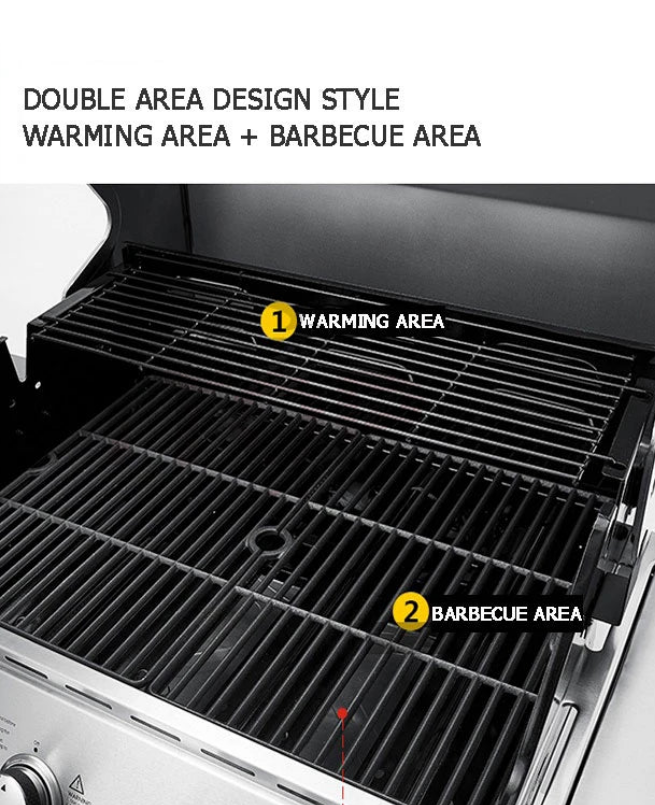 4 Burners  Machine Barbecue Gas Grill